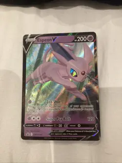Espeon V Swsh201 Swsh: Sword & Shield Promo Cards Holo - Image 1