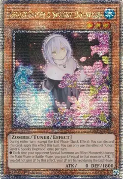 Ghost Sister & Spooky Dogwood (Alternate Art) (Quarter Century Secret Rare) RAO3 - Image 1