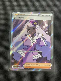 Jacinthe 110/088 Pokemon Card Ultra Rare Holo Trainer Perfect Order MINT - Image 1