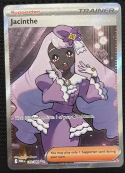 Pokemon Jacinthe Trainer Ultra Rare Full Art Holo 110/088 - 2026 Perfect Order - Image 1