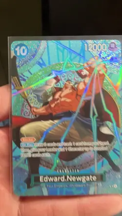 ONE PIECE OP-15 Adventure on KAMI's Island OP13-042 SP Edward Newgate English - Image 2