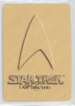 1996 Star Trek - The Card Game Crew Lieutenant Lindstrom - Image 2