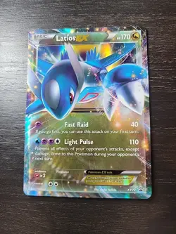 Pokemon Latios EX Holo Black Star Promos Card XY72 XY - Image 1