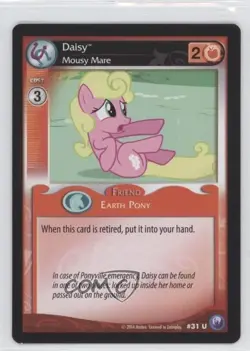 2014 My Little Pony Collectible Card Game - Canterlot Nights Daisy #31 - Image 1