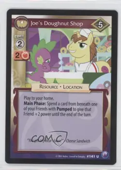 2014 My Little Pony Collectible Card Game - Canterlot Nights Joe's Doughnut Shop - Image 1