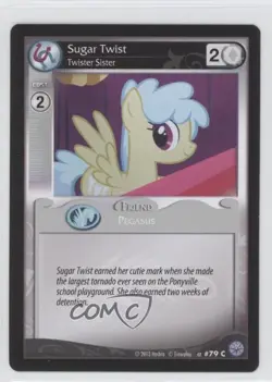 2013 My Little Pony Collectible Card Game - Premiere Sugar Twist #79 - Image 1