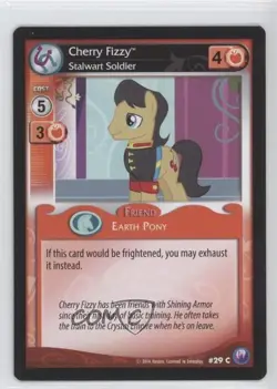 2014 My Little Pony Collectible Card Game - Canterlot Nights Cherry Fizzy #29 - Image 1