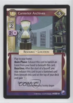 2014 My Little Pony Collectible Card Game - Nights Canterlot Archives #133 - Image 1