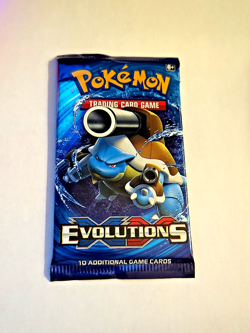 Pokemon XY Evolutions Booster Pack SEALED NEW - Blastoise Art - Unweighed TCG 820650801556 - Image 1
