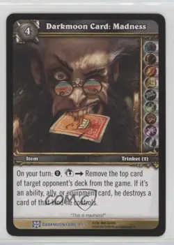 2008 World of Warcraft TCG: Darkmoon Faire Collector Set Card: Madness #4 - Image 1