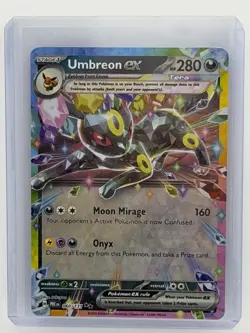 Umbreon EX 060/131 Sv: Double Rare Prismatic Evolutions Holo Pokemon - Image 1