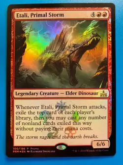 MTG 1x FOIL Etali, Primal Storm # 100 PROMO Magic the Gathering Card x1 NM - Image 1