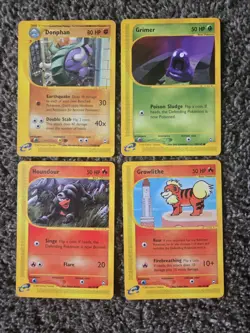 Pokemon Cards Aquapolis Lot - Image 1
