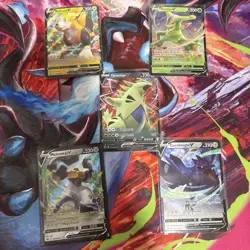 Pokemon TCG Mixed V Card Lot Of 25 Near Mint/NM Condition - Image 2