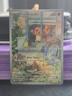 Pokemon Charmander Black Star Promo Card SVP 044 Obsidian Flames - Image 1