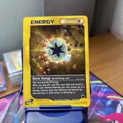 RETRO ENERGY 144/144 - Skyridge Set Pokemon Card - Image 1