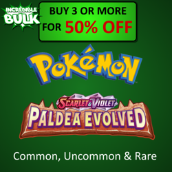 Paldea Evolved Common/Uncommon/Rare Near Mint (NM) Pokemon Card Singles - Image 1