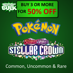 Stellar Crown Common/Uncommon/Rare Near Mint Pokemon Card Singles - Image 1