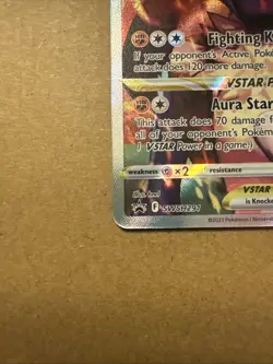 Lucario VSTAR - Promo Holo SWSH: Sword & Shield Promo Cards SWSH291 NM - Image 2