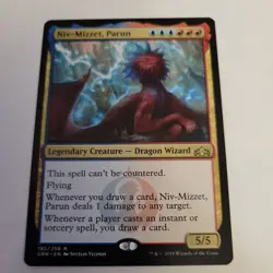Wizards of the Coast Niv-Mizzet Parun Legendary Creature GRN 192/259 Rare 2018 - Image 1