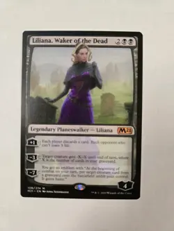 Liliana, Waker of the Dead Core Set 2021 Regular Mythic. NM. 108 - Image 2