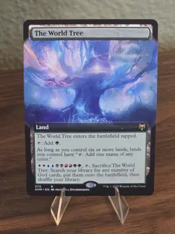 MTG The World Tree (Extended Art) Kaldheim Regular - Image 1