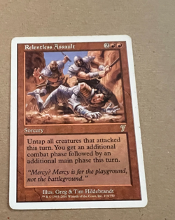 Relentless Assault - 7th Edition - MTG - Magic the Gathering - Image 1
