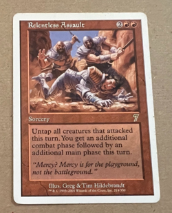 Relentless Assault - 7th Edition - MTG - Magic the Gathering - Image 2