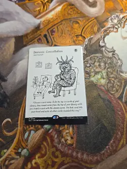Demonic Consultation MTG Secret Lair Encyclopedia - NM - - Image 1