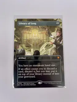 Magic The Gathering - Special Guests - Library of Leng - Borderless - Image 1