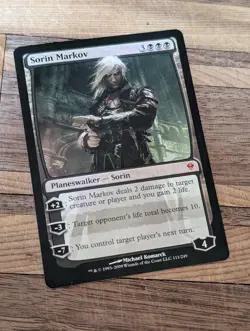 MTG Magic the Gathering Sorin Markov #111 Ungraded English NM - Image 1