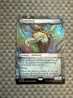 MTG Sunderflock #0309 Foil Showcase Rare Lorwyn Eclipsed (ECL) - Image 1