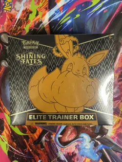 Pokemon Shining Fates ETB Elite Trainer Box New Sealed - Image 1