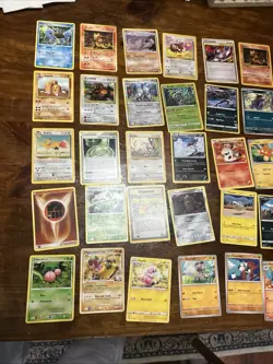 vintage pokemon cards estate lot 50 Cards - Image 2