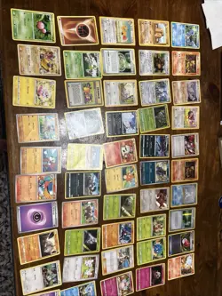 vintage pokemon cards estate lot 50 Cards - Image 3