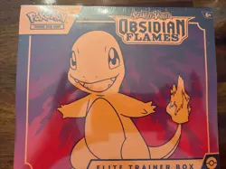 Pokemon: Scarlet & Violet: Obsidian Flames Elite Trainer Sealed Box - 9 Packs 820650853913 - Image 1