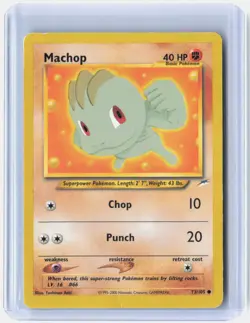Machop 73/105 Common Neo Destiny Pokemon Lightly Played - Image 1