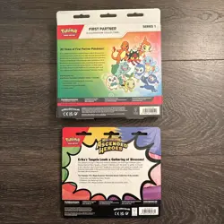 NEW Pokemon Ascended Heroes First Partner Illustration + 2 Pack Blister In Hand! - Image 2