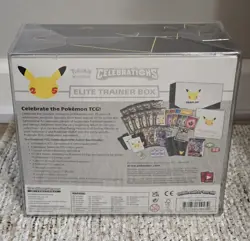 Pokemon Celebrations Elite Trainer Box 25th Anniversary New + Protector 820650809439 - Image 2