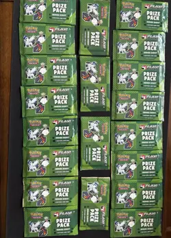 Pokemon TCG Prize Pack Series Eight 20 Sealed Packs English Play! Pokemon - Image 1