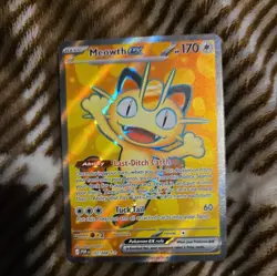 Meowth ex 107/088 Ultra Rare Perfect Order Pokemon Near Mint - Image 2