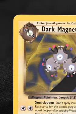 Dark Magneton 28/82 LP+ Team Rocket Regular Rare Pokemon TCG - Image 2