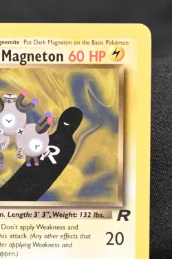Dark Magneton 28/82 LP+ Team Rocket Regular Rare Pokemon TCG - Image 3