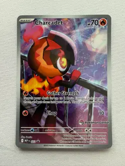 Pokemon TCG Charcadet #22 Pokemon Center Black Star Promo - Image 1
