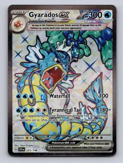 GYARADOS EX 225/198 ULTRA RARE SCARLET & VIOLET POKEMON NM - Image 1