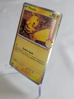 Pikachu 051/162 Pokemon Day Stamped Promo 2026 Pokemon TCG Holo Rare - Image 3