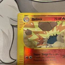 Quilava - Base Set Expedition #91/165 - Reverse Holo- Pokemon TCG 2002 - LP - Image 4