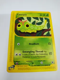 MINT Caterpie - 96/165 Expedition 2002 - E-Reader WOTC - Pokemon TCG - Image 1