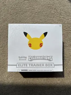 Pokemon TCG: 25th Anniversary Celebrations Elite Trainer Box (2021) 820650809439 - Image 1