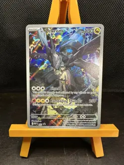 Pokemon N's Zekrom Full Art Promo MEP 031 Holo NM - Image 1